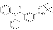 2-(3-(4,4,5,5-Tetramethyl-1,3,2-dioxaborolan-2-yl)phenyl)-1-phenyl-1h-benzo[d]imidazole Structure,952514-86-2Structure