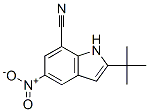 2-Tert-butyl-5-nitro-1H-indole-7-carbonitrile Structure,952664-97-0Structure