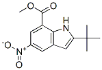 Methyl 2-tert-butyl-5-nitro-1H-indole-7-carboxylate Structure,952665-00-8Structure