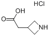 Azetidin-3-ylacetic acid hydrochloride Structure,952675-30-8Structure