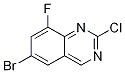 6-Bromo-2-chloro-8-fluoroquinazoline Structure,953039-25-3Structure