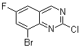 8-Bromo-2-chloro-6-fluoroquinazoline Structure,953039-63-9Structure