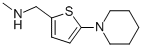 N-methyl-[(5-piperidinothien-2-yl)methyl]amine Structure,953409-06-8Structure