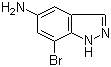 7-Bromo-1h-indazol-5-amine Structure,953411-10-4Structure