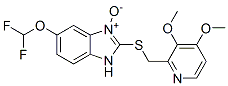 5-(Difluoromethoxy)-2-{[(3,4-dimethoxy-1-oxido-2-pyridinyl)methyl]sulfanyl}-1H-benzimidazole Structure,953787-51-4Structure