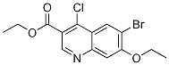 Ethyl6-bromo-4-chloro-7-ethoxyquinoline-3-carboxylate Structure,953803-81-1Structure