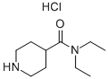 N,n-diethyl-4-piperidinecarboxamide hydrochloride Structure,95389-83-6Structure