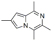 Pyrrolo[1,2-a]pyrazine, 1,3,4,7-tetramethyl- (9ci) Structure,95407-86-6Structure