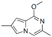 Pyrrolo[1,2-a]pyrazine, 1-methoxy-3,7-dimethyl- (9ci) Structure,95407-89-9Structure