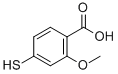 4-Mercapto-2-methoxybenzoic acid Structure,95420-72-7Structure