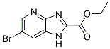 6-Bromo-1h-imidazo[4,5-b]pyridine-2-carboxylic acid ethyl ester Structure,954217-58-4Structure