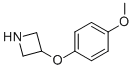 3-(4-Methoxyphenoxy)azetidine Structure,954220-70-3Structure