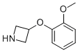 3-(2-Methoxyphenoxy)azetidine Structure,954223-14-4Structure