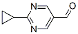 2-Cyclopropyl-5-Pyrimidinecarboxaldehyde Structure,954226-60-9Structure