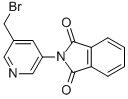 3-Bromomethyl-5-phthalimido-pyridine Structure,954240-66-5Structure