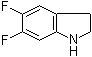 5,6-Difluoroindoline Structure,954255-04-0Structure