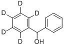 Diphenyl-d5-methyl alcohol (phenyl-d5) Structure,95450-78-5Structure