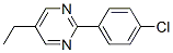 Pyrimidine, 2-(4-chlorophenyl)-5-ethyl- (9ci) Structure,95495-06-0Structure