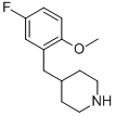 4-(5-Fluoro-2-methoxy-benzyl)piperidine Structure,955314-86-0Structure