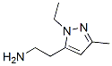 2-(2-Ethyl-5-methyl-2h-pyrazol-3-yl)-ethylamine Structure,955403-37-9Structure