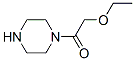 Piperazine, 1-(ethoxyacetyl)-(9ci) Structure,95550-07-5Structure