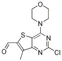 2-Chloro-7-methyl-4-morpholinothieno[3,2-d]pyrimidine-6-carbaldehyde Structure,955979-02-9Structure