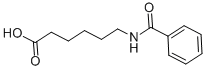 6-Benzoylamino-hexanoic acid Structure,956-09-2Structure