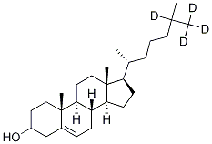 Cholesterol-25,26,26,26-d4 Structure,956029-28-0Structure