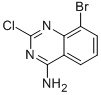 4-Amino-8-bromo-2-chloroquinazoline Structure,956100-62-2Structure