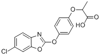 Fenoxaprop Structure,95617-09-7Structure