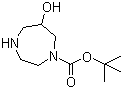 Tert-butyl 6-hydroxy-1,4-diazepane-1-carboxylate Structure,956317-40-1Structure