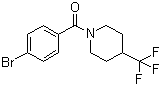 (4-Bromophenyl)(4-(trifluoromethyl)piperidin-1-yl)methanone Structure,956320-62-0Structure