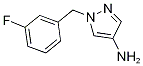 1-(3-Fluoro-benzyl)-1H-pyrazol-4-ylamine Structure,956395-22-5Structure