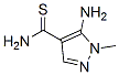 1H-pyrazole-4-carbothioamide, 5-amino-1-methyl- Structure,956534-58-0Structure