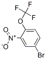 3-Nitro-4-(trifluoromethoxy)bromobenzene Structure,95668-20-5Structure