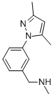 [3-(3,5-Dimethyl-1H-pyrazol-1-yl)benzyl]methylamine Structure,956804-32-3Structure