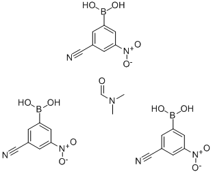 N,n-dimethylformamide tris(3-cyano-5-nitrophenylboronate) Structure,957034-47-8Structure