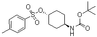 Trans-4-((tert-butoxycarbonyl)amino)cyclohexyl 4-methylbenzenesulfonate Structure,957035-42-6Structure