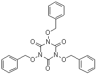 1,3,5-Tris(benzyloxy)-1,3,5-triazinane-2,4,6-trione Structure,95705-20-7Structure