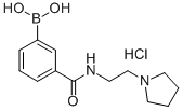 3-(2-(Pyrrolidin-1-yl)ethylcarbamoyl)phenylboronic acid hcl Structure,957061-03-9Structure