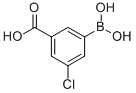 3-Borono-5-chlorobenzoic acid Structure,957061-05-1Structure