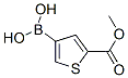 2-Thiophenecarboxylic acid, 4-borono-, 2-methyl ester Structure,957062-52-1Structure