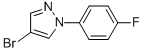 4-Bromo-1-(4-fluorophenyl)-1H-pyrazole Structure,957062-56-5Structure