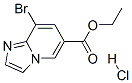 8-bromoimidazo[1,2-a)pyridine-6-carboxylate HCL Structure,957062-60-1Structure