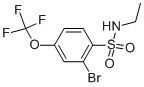 N-ethyl-2-bromo-4-trifluoromethoxybenzenesulfonamide Structure,957062-74-7Structure