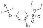 N,n-diethyl-2-bromo-4-trifluoromethoxybenzenesulfonamide Structure,957062-75-8Structure