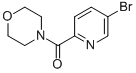 5-Bromo-2-morpholinocarbonylpyridine Structure,957063-06-8Structure