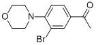 4-Acetyl-2-Bromo-1-morpholinobenzene Structure,957066-05-6Structure