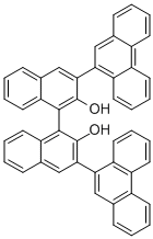 (1S)-3,3’-di(phenanthren-9-yl)-1,1’-binaphthyl-2,2’-diol Structure,957111-25-0Structure