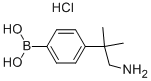 2-Methyl-2-(4-boronophenyl)propylamine, HCl Structure,957120-45-5Structure